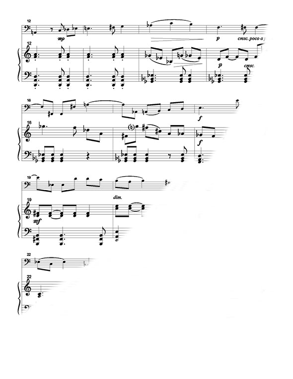 Payne, Frank Lynn - Sonata for Double Bass - DOWNLOAD