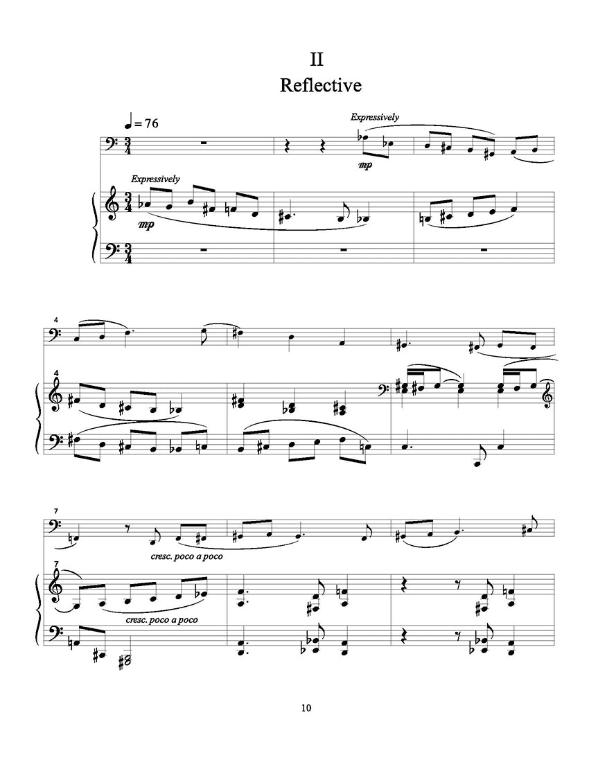 Payne, Frank Lynn - Sonata for Double Bass - DOWNLOAD