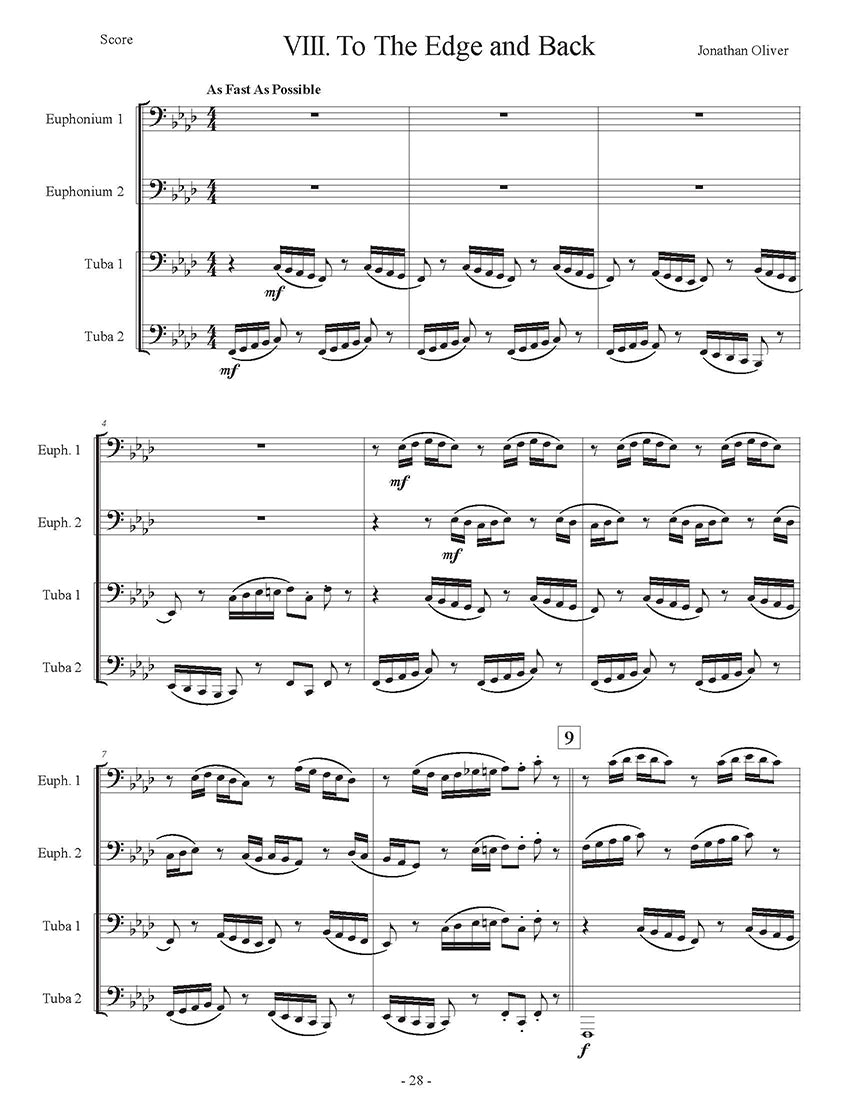 Oliver, Jonathan - Getting Started with Tuba Euphonium Quartets