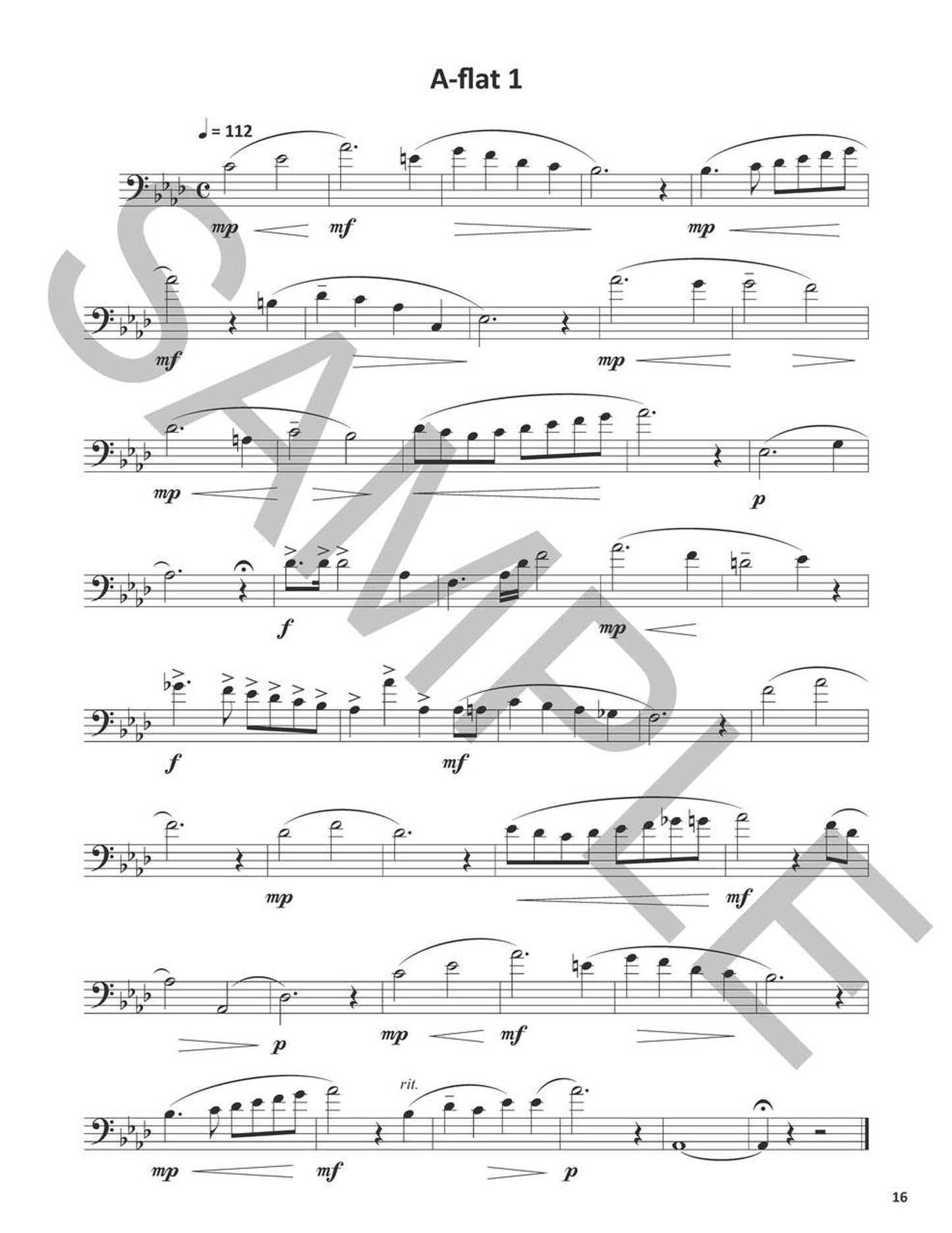 Vining, David - Range songs for Euphonium