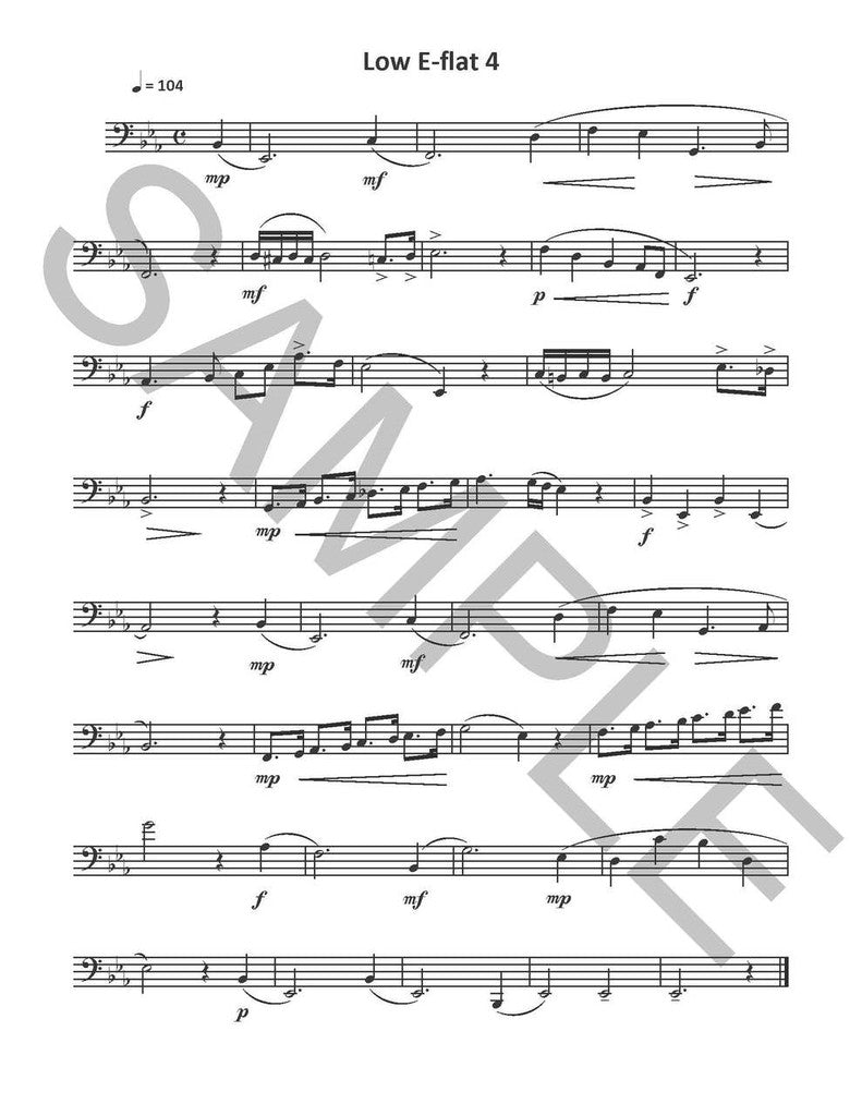 Vining, David - Range songs for Euphonium