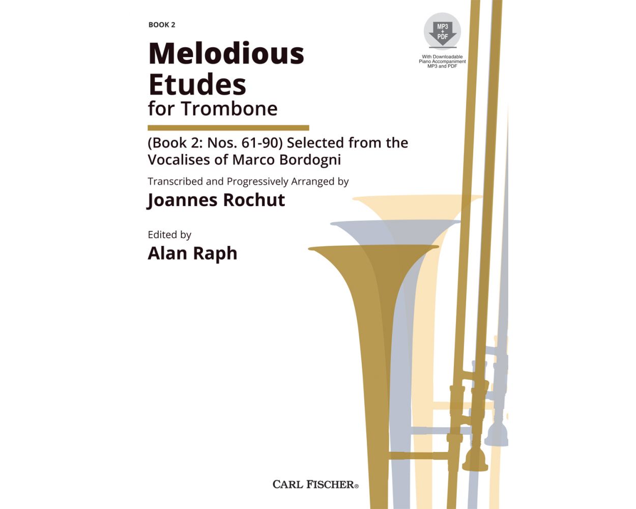 Rochut/Bordogni - Melodious Etudes - Book 2