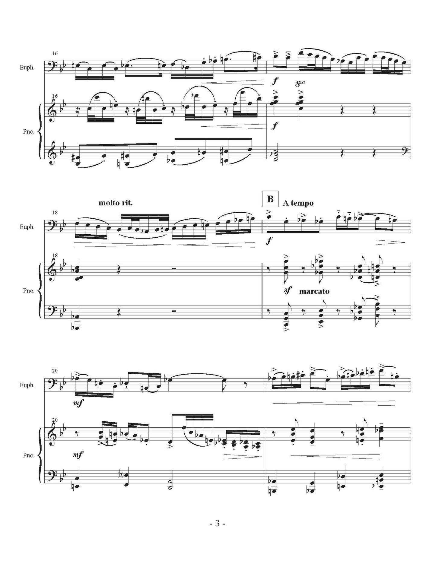 Roussanova, Elena - Fantasy for Euphonium