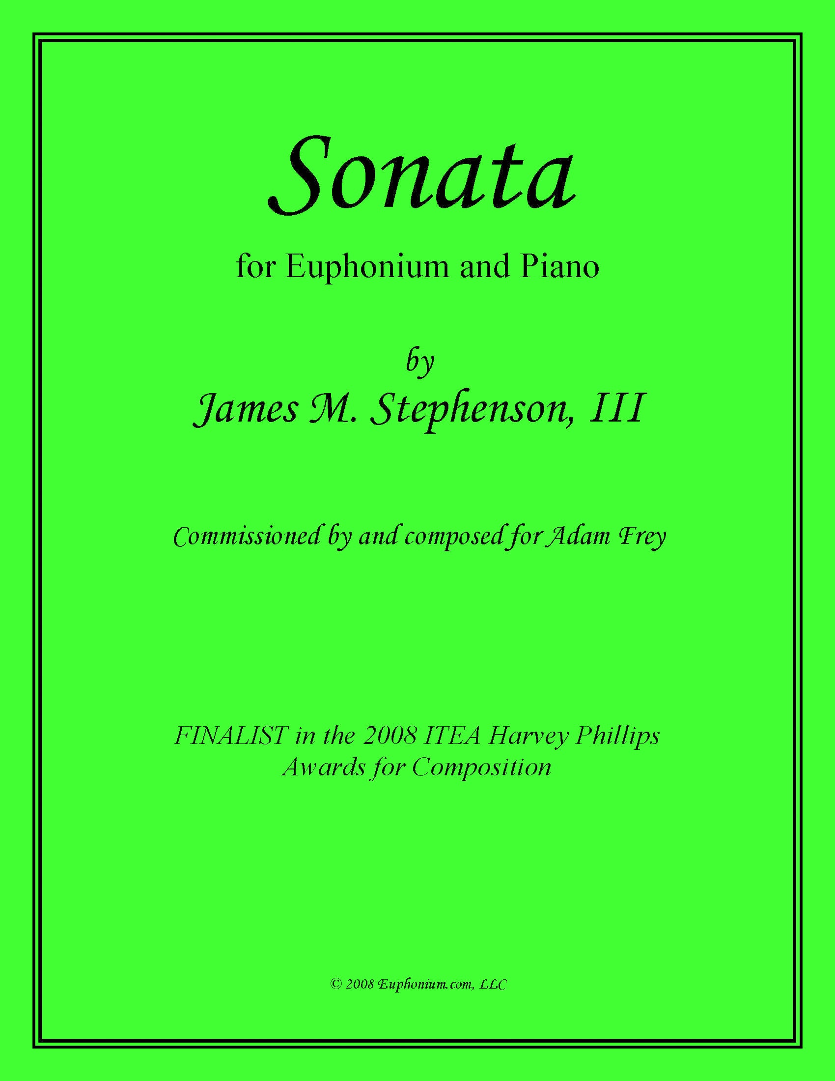 Sonata Euphoniums  Beginner Euphoniums