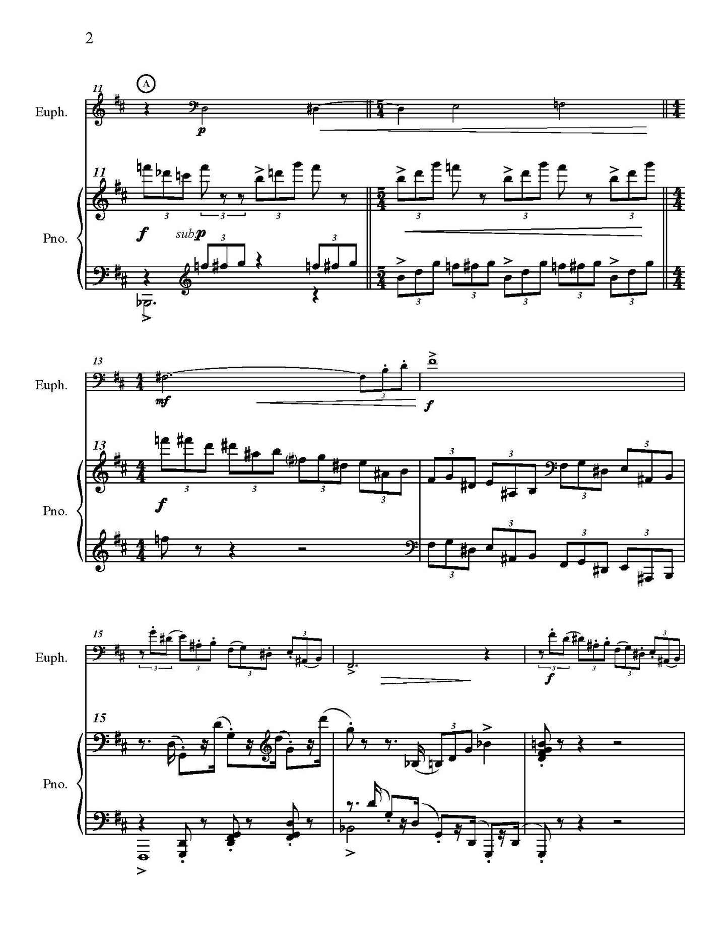 Stephenson, James - Sonata for Euphonium