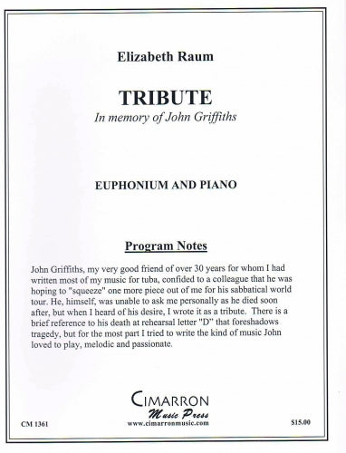 Raum, Elizabeth - Tribute