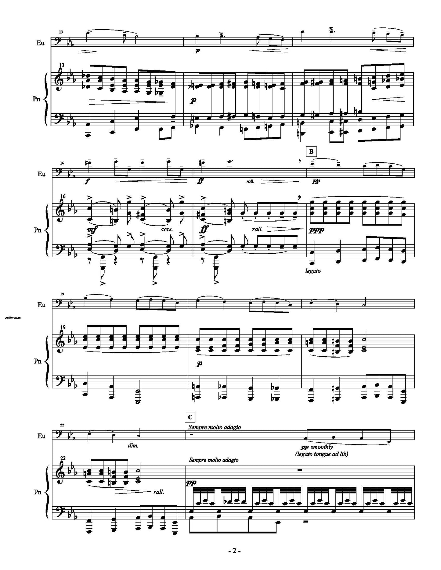 Faure, Gabriel - Elegie in C minor