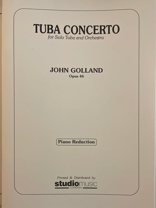 Golland, John - Tuba Concerto, Op. 46