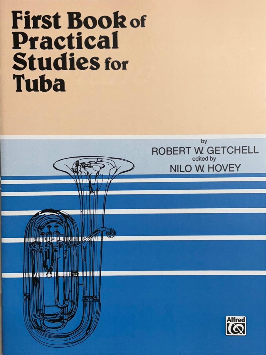 Getchell/Hovey - First Book of Practical Studies for Tuba