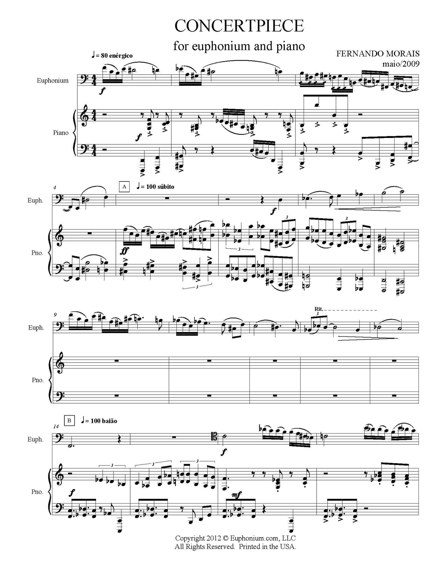 Morais, Fernando - Concert Piece - DOWNLOAD