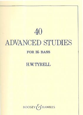 Tyrell - 40 Advanced Etudes for B flat Bass