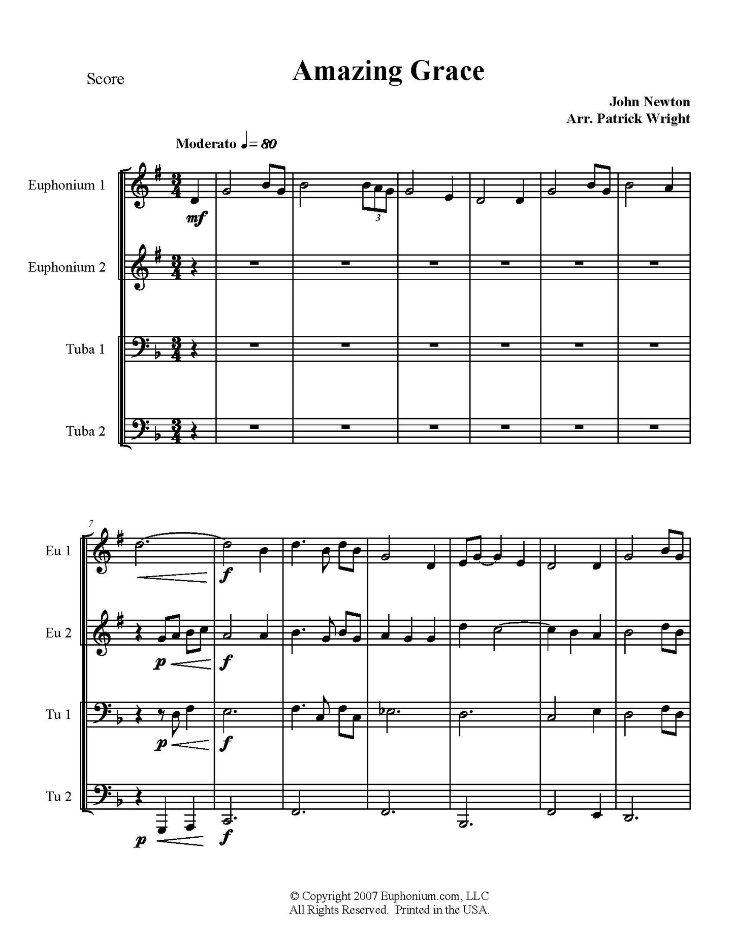 Wright, Patrick - Amazing Grace