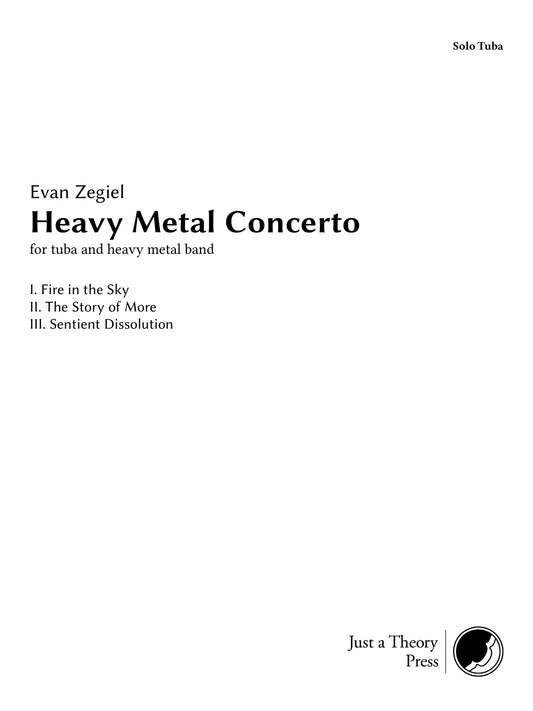 Zegiel, Evan - Heavy Metal Concerto