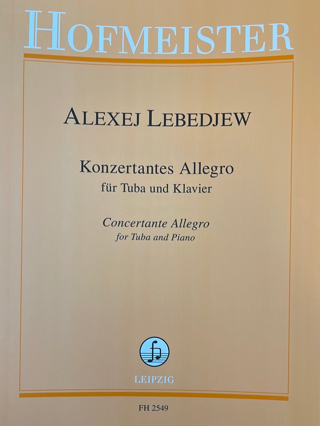 Lebedev, Alexander- Concert Allegro