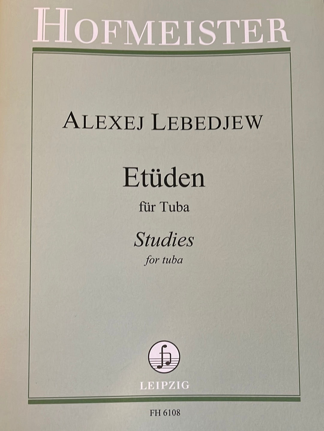 Lebedev, Alexander - Studies for Tuba