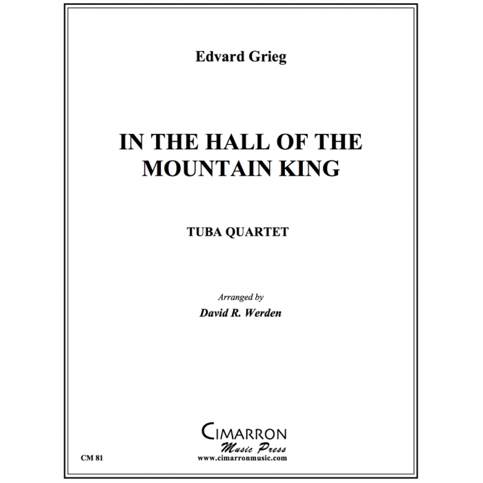 Grieg, Edvard arr. Werden - In the Hall of the Mountain King