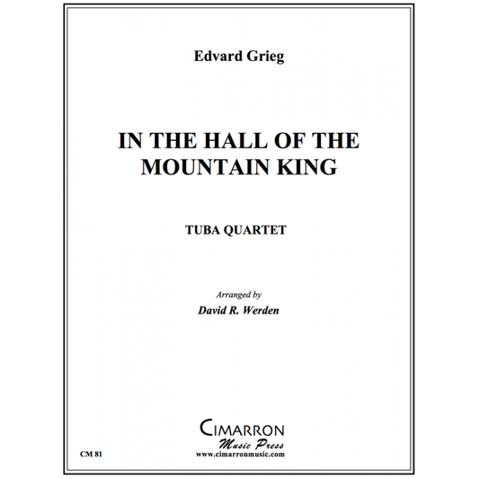 Grieg, Edvard arr. Werden - In the Hall of the Mountain King