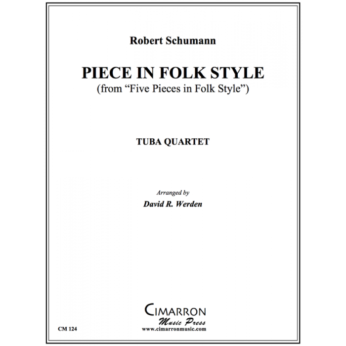 Schumann arr. Werden - Piece in Folk Style