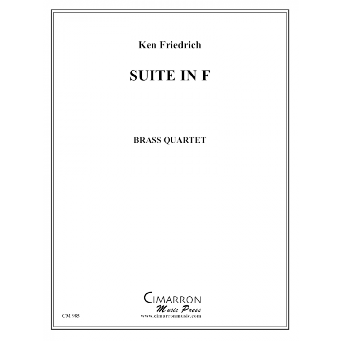 Friedrich, Ken - Suite in F