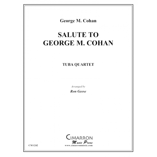 Cohan, George arr. Geese - Salute to George M. Cohen