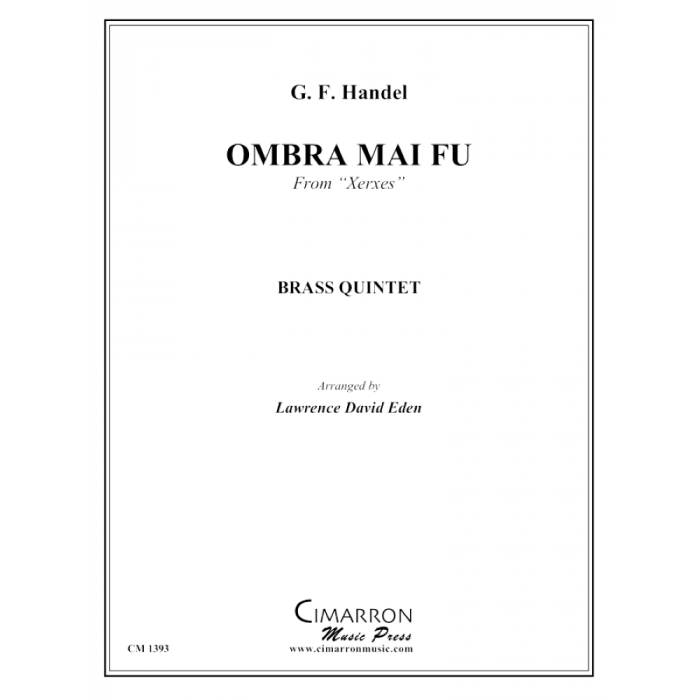 Handel, G.F. - Ombra Mai Fu