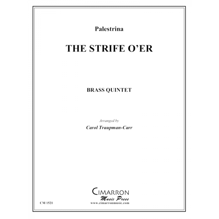 Palestrina - The Strife O'er