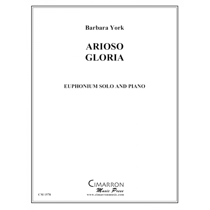 York, Barbara - Arioso Gloria