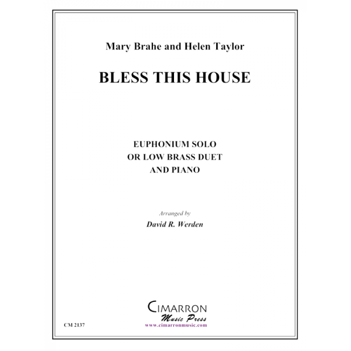 Brahe/Taylor arr. Werden - Bless this House