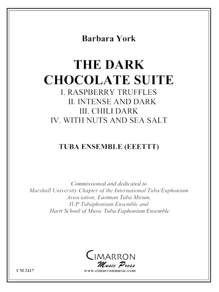 York, Barbara - The Dark Chocolate Suite