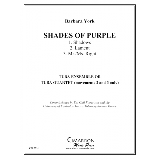 York, Barbara - Shades of Purple