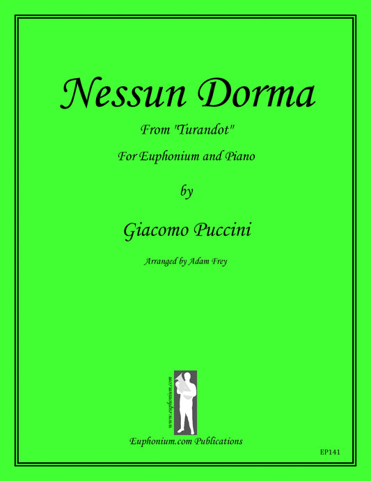 Puccini/Frey - Nessun Dorma