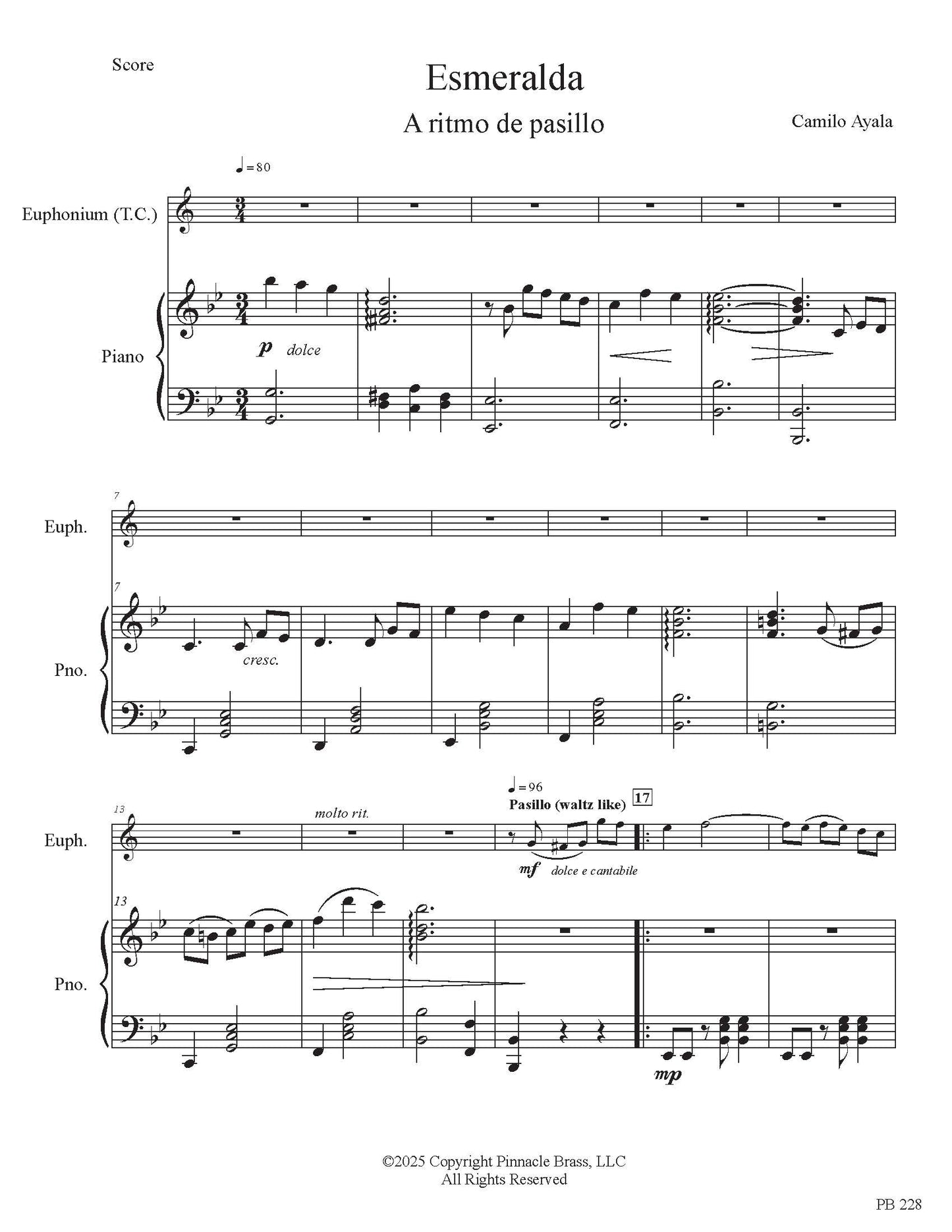 Ayala, Camilo - Esmeralda