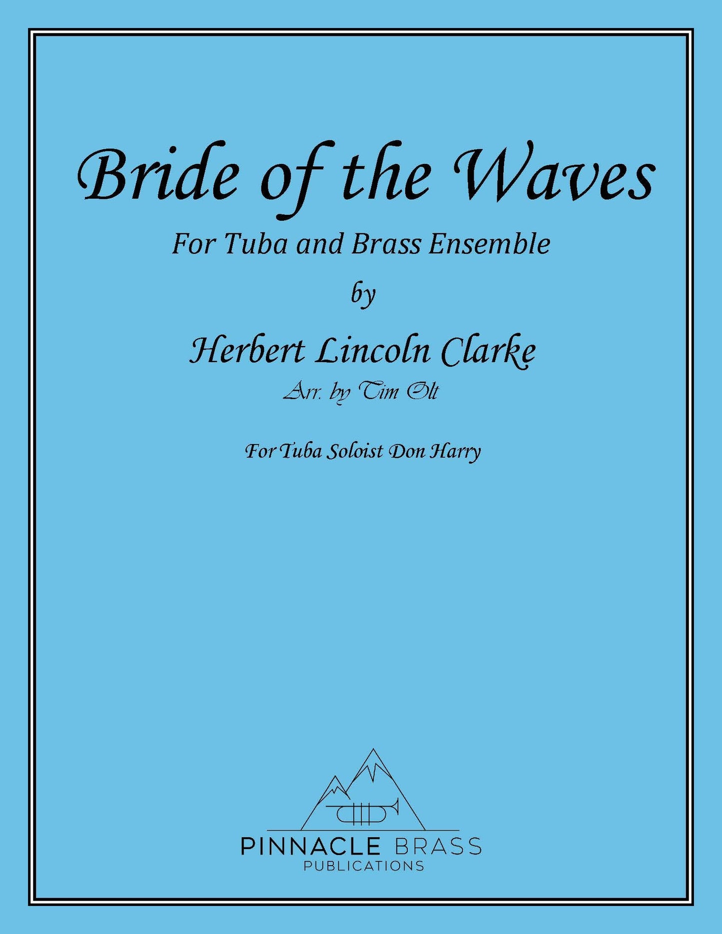 Bride of the Waves for Solo Tuba and Brass Ensemble - DOWNLOADABLE