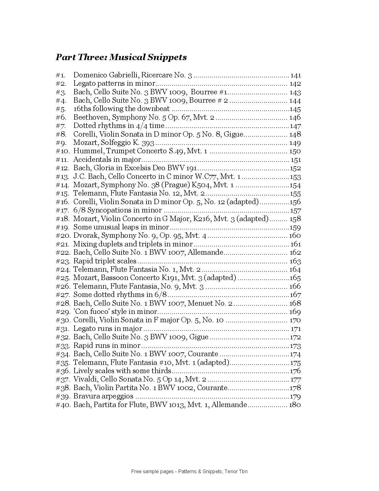 Edwards, Brad - Patterns & Snippets (Euphonium/Tenor Trombone)