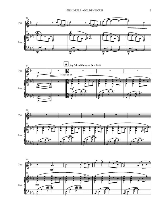 Nishimura, Cait - Golden Hour