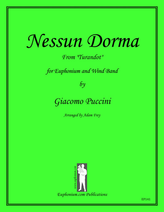 Puccini-Nessun Dorma (WIND BAND)