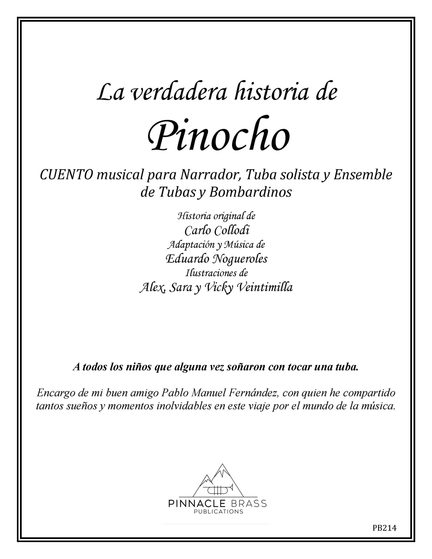 Nogueroles - The True Story of Pinnochio - Spanish Version - DOWNLOAD