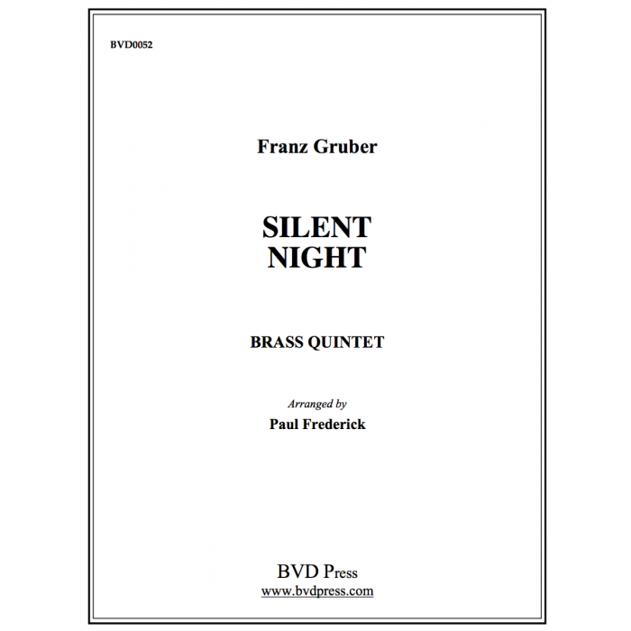 Gruber arr. Frederick - Silent Night