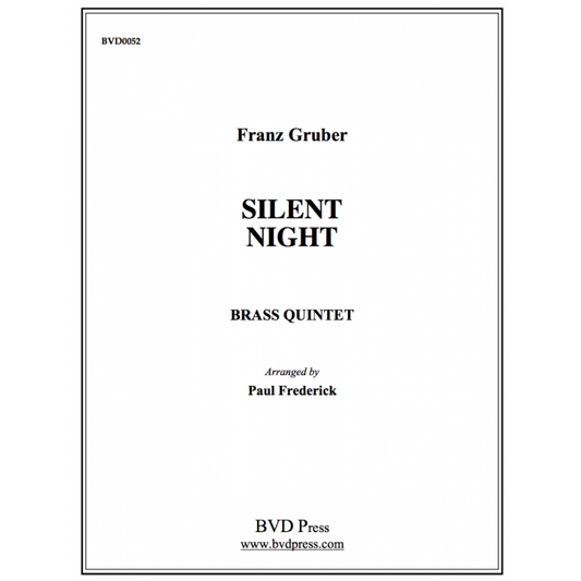 Gruber arr. Frederick - Silent Night