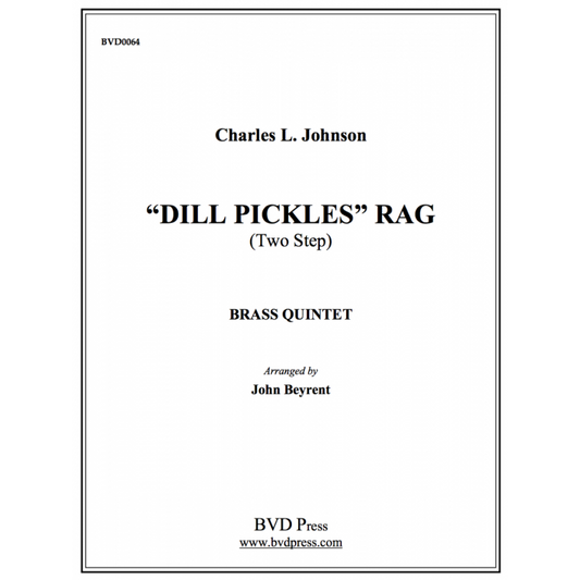 Johnson arr. Beyrent - "Dill Pickles" Rag