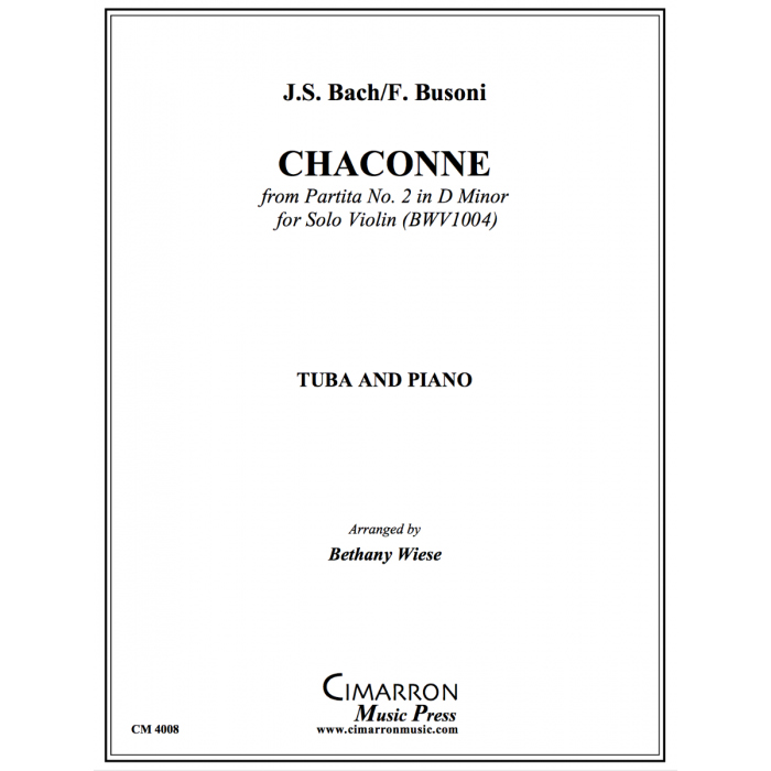 Bach/Busoni arr. Wiese - Chaconne from Partita No. 2 in D Minor