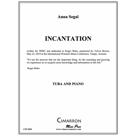 Segal, Anna - Incantation