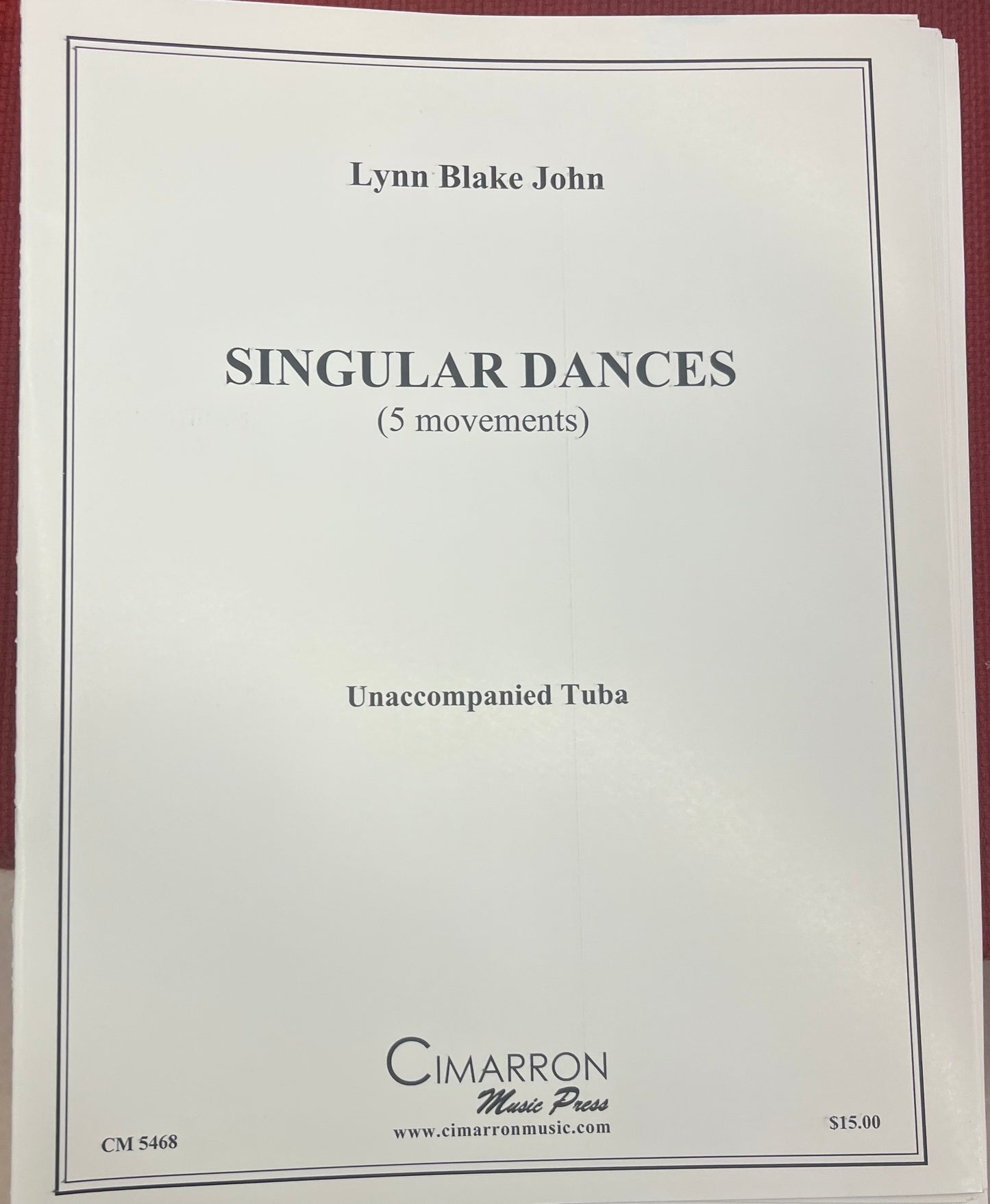 John- Singular Dances(5 movements)