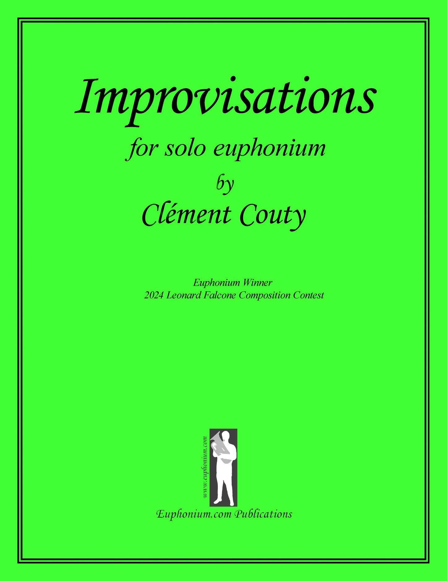 Couty - Improvisations for Solo Euphonium