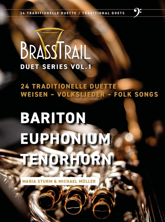 Brass Trails Duet Book - Vol 1 (Bass Clef)