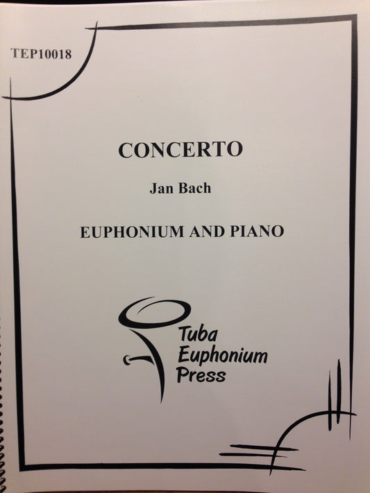 Bach, Jan - Concerto for Euphonium