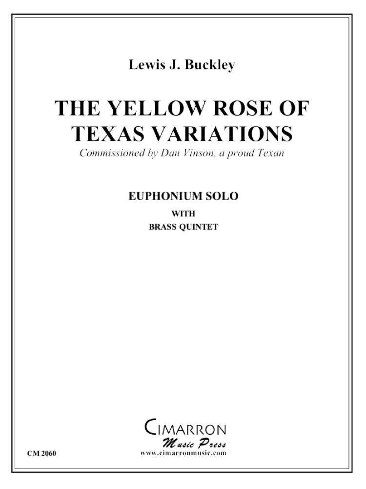 Buckley - The Yellow Rose of Texas (BRASS QUINTET)