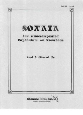 Clinard - Sonata for Unaccompanied Euphonium