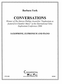 York, Barbara -Conversations for Euph, Sax and Piano