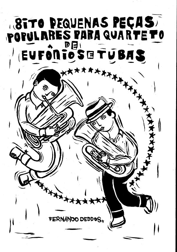 Deddos - 8 Short Popular Pieces for Euphonium and Tuba Quartet